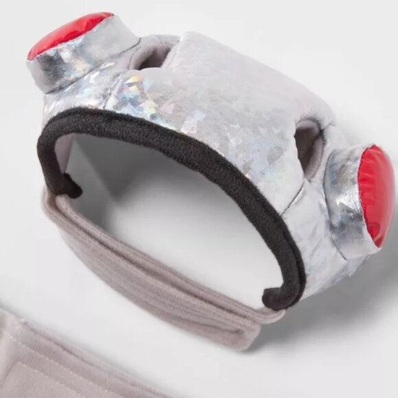 Cat Dog Hyde & Eek ASTRONAUT Halloween Costume Size XS Sm Med Hat Space NWT - Picture 5 of 7